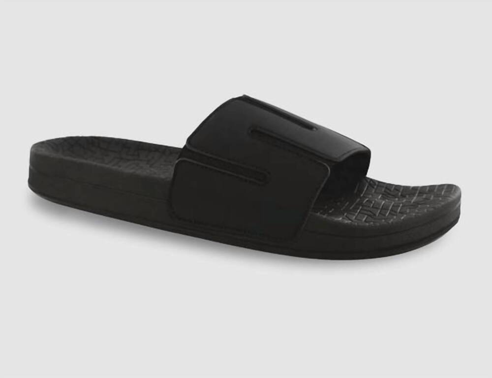NEW SAS men's edge slide sandal in shadow